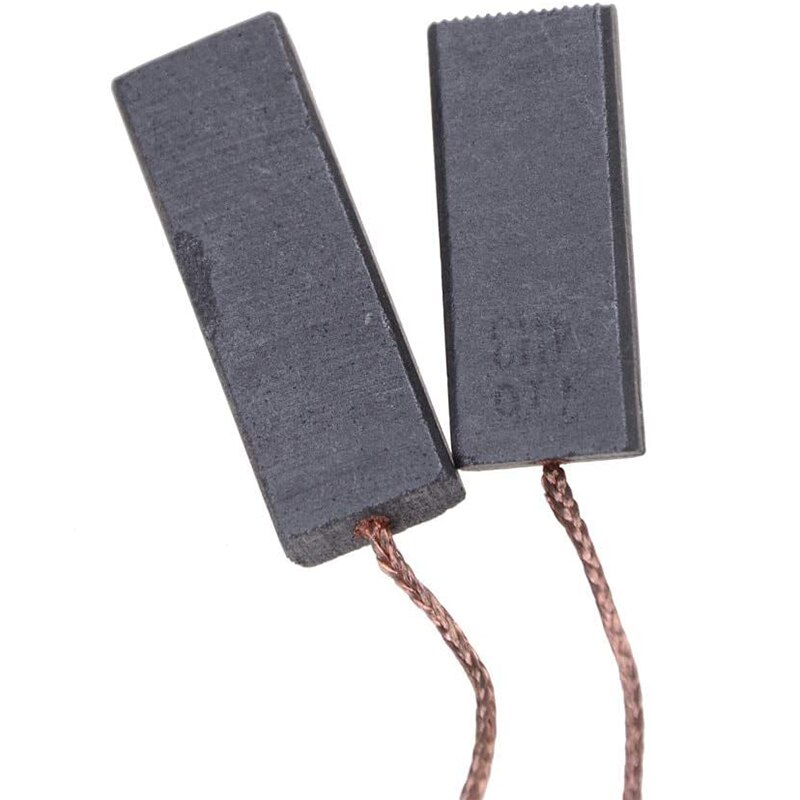 Black Carbon Brush Motor Washing Machine Carbon Brushes for Siemens Washing Machine 8Pcs