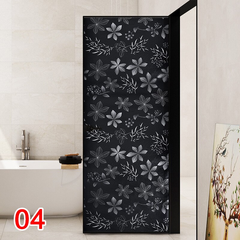 Czarna nieprzezroczysta naklejka zaciemniająca okno cieniowanie szklana folia przeciwsłoneczna folia izolacyjna prywatna anty-podglądająca samoprzylepna naklejka