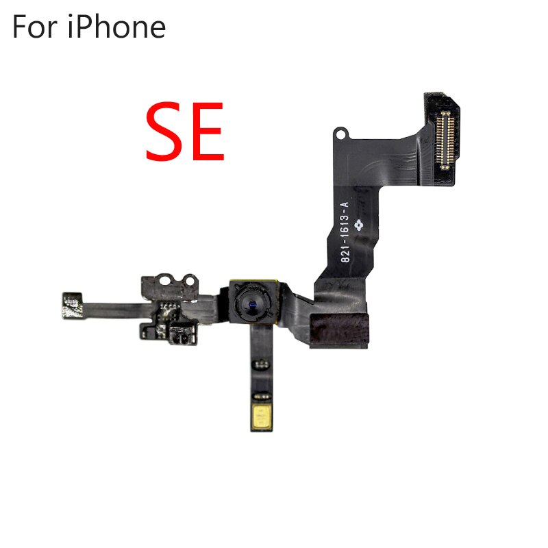 Mały przedni aparat dla iPhone 6 6s 7 8 Plus 5S SE 2020 czujnik zbliżeniowy twarz przednia kamera Flex Cable telefon naprawa części: SE