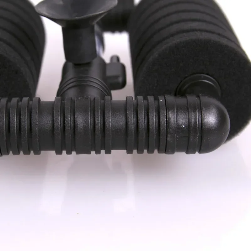 10 Uds Bio filtro de esponja Betta freír camarones acuario pecera doble cabeza XY-2831 sin embalaje práctico