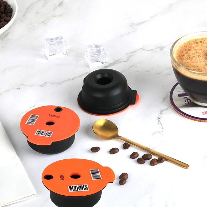 Nachfüllbar wiederverwendbar Kaffee Kapsel Hülsen Tassen Nespresso Kaffee Kapsel Schote Deckel
