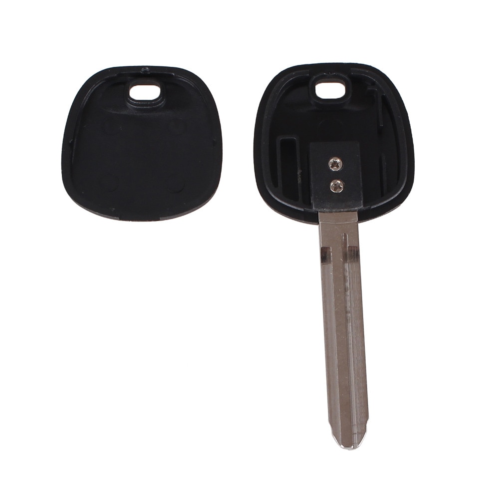 KEYYOU Uncut Replace Remote Transponder Ignition Car Key for Toyota Tacoma Toy43 Blade No Chip