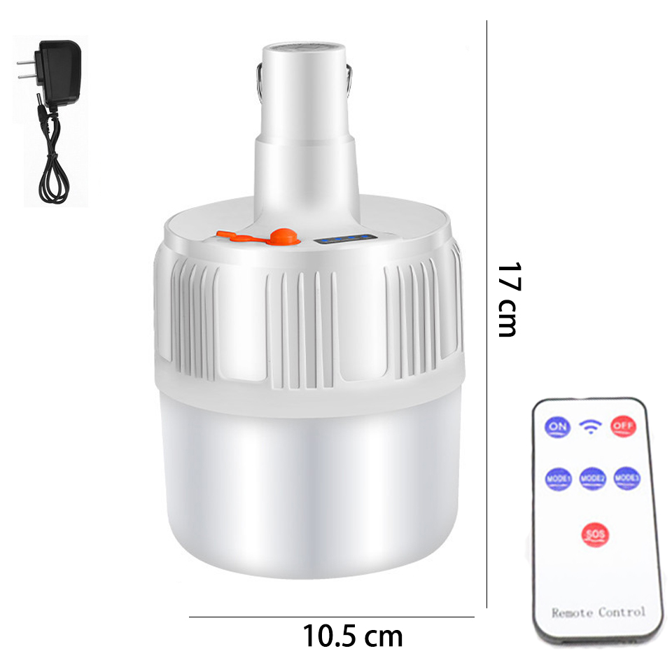 Portable Camping led Light Bulb Rechargeable Emergency Lights LED Battery Tent Solar Outdoor Lantern Lighting for Patio Garden