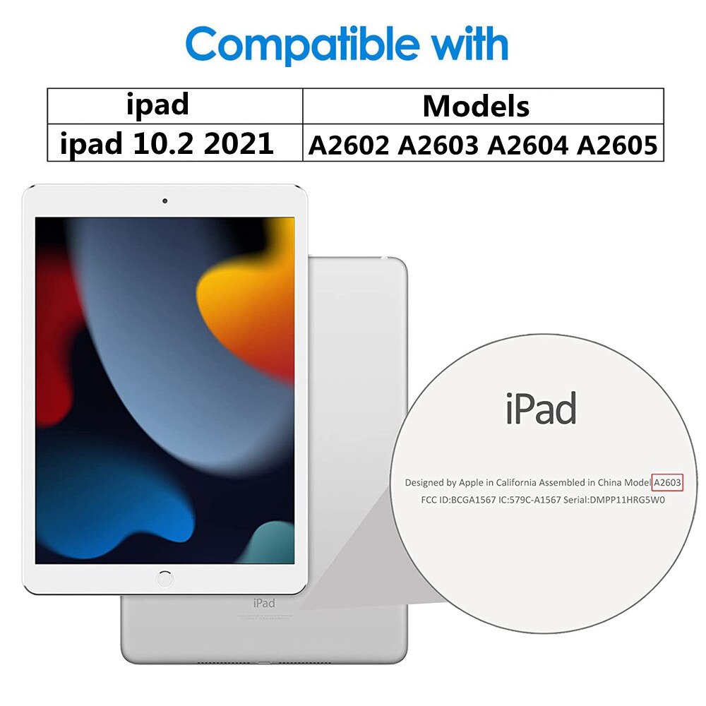 Osłona ekranu ze szkła hartowanego dla iPad powietrza 4 10.9 iPad 3 2 6 7 8th Pro 9.7 10.2 10.5 11 Cal Mini 5 7.9 Tablet folia ochronna: ipad 10.2 2021
