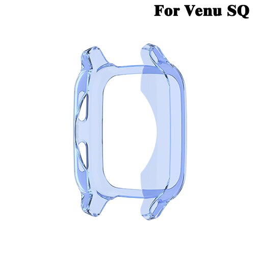 Horloge Wrist Band Voor Garmin Venu Sq 2 Plus Smart Polsband Voor Garmin Vivomove Sport/Venu/Vivoactive3 siliconen Armband Riem: blue case