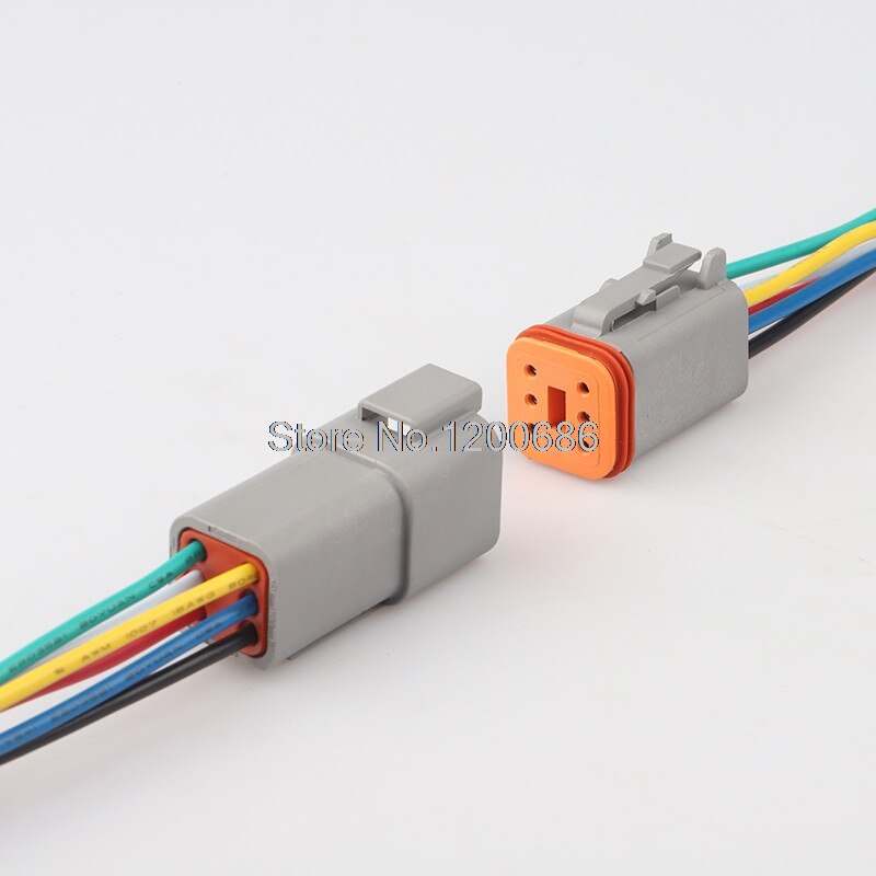 20CM Deutsch DT 2 3 4 6 8 12 broches connecteur de fil électrique étanche Kit de prise harnais de fil