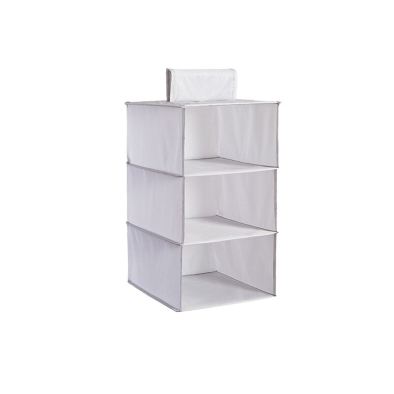 Organizador de armario colgante de 1/3/5 estantes, tela Oxford, plegable, estante de almacenamiento de ropa interior, bolso de mano, accesorios de armario