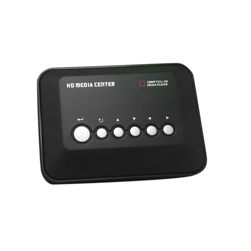 Reproductor multimedia USB 3,0 1080P HD para TV, reproductor HDD SATA de 2,5 pulgadas, compatible con 1TB, función selecta de reproducción de tiempo con enchufe europeo