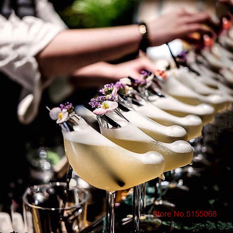 Phantasie 3D Vogel Molekulare Geraucht Cocktail Becher Für Bar Nachtclub Party Spezielle Getränke Tasse DIY Mischen Wein Champagner Tiki Gläser