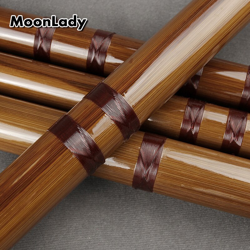 Flauta de bambú hecha a mano para principiantes y amantes de la música, Flauta de Boutique tradicional china, Dizi, de madera