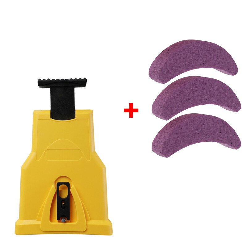 Afilador de dientes de motosierra de precisión para carpintería, afilador de dientes, barra de sierra de cadena, herramientas de motosierra de molienda rápida