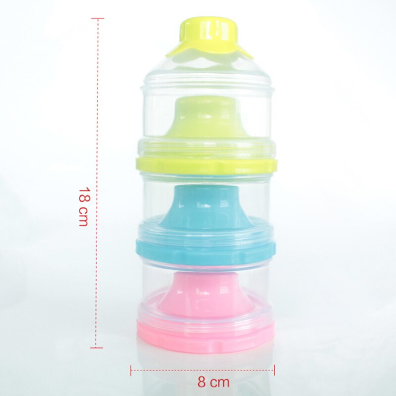 Baby Milk Powder Formula Dispenser Stackable Snacks Storage Container