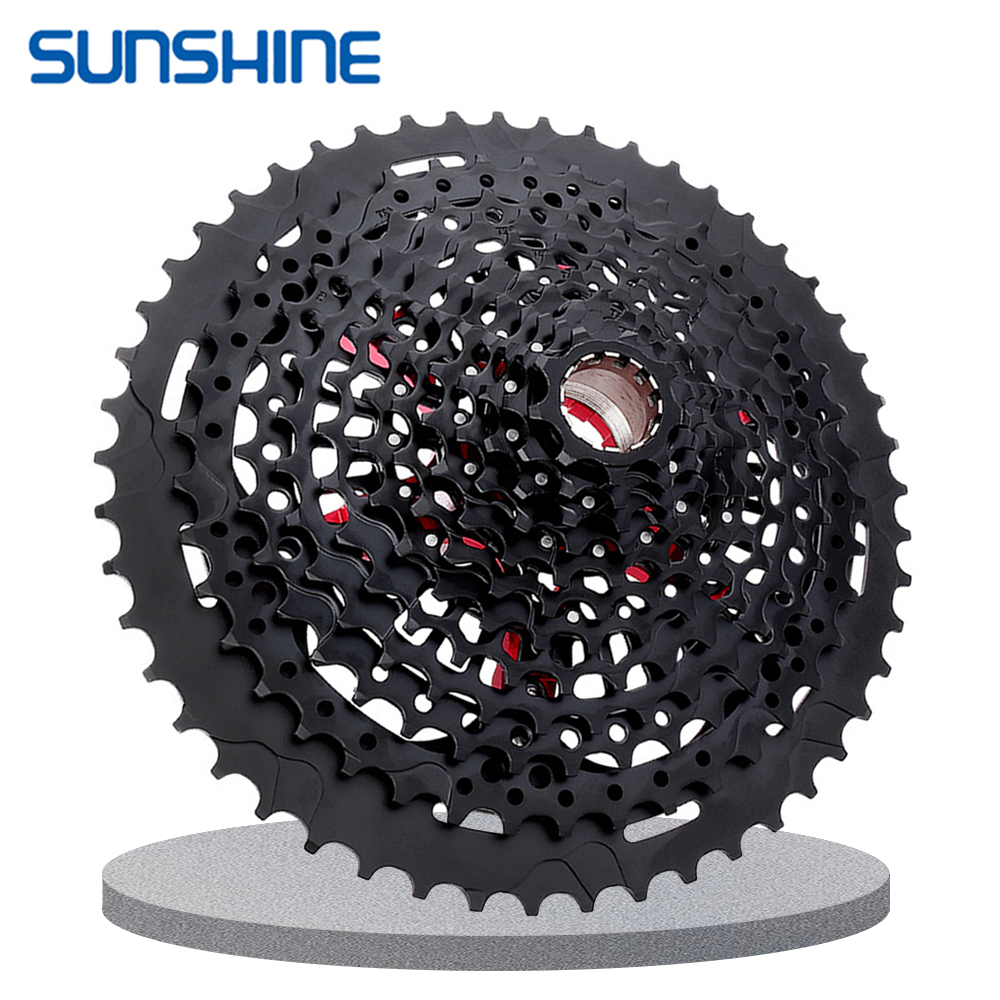 SUNSHINE XD estructura Cassette de bicicleta 12 velocidades 9T-50T rueda libre de bicicleta de montaña negra 12V para Sram XD freehub GX EAGLE XX1 X01