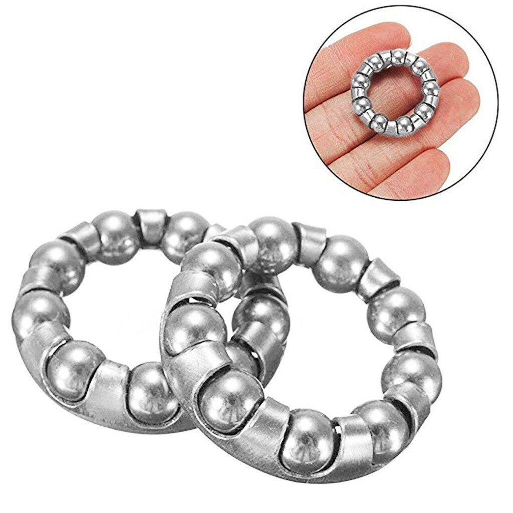 Mountain Bicycle Bike Bottom Bracket Rear Wheel Axle 1/4 Inch X 9 Ball Bearing Cages Bike Parts Repair Accessories #3