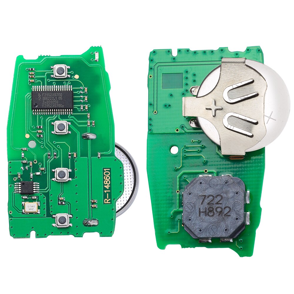 KEYECU Keyless-Go Smart Remote Key 433MHz for KIA Niro Touring LX EX S Touring Hybrid TQ8-FOB-4F08 95440-G5000