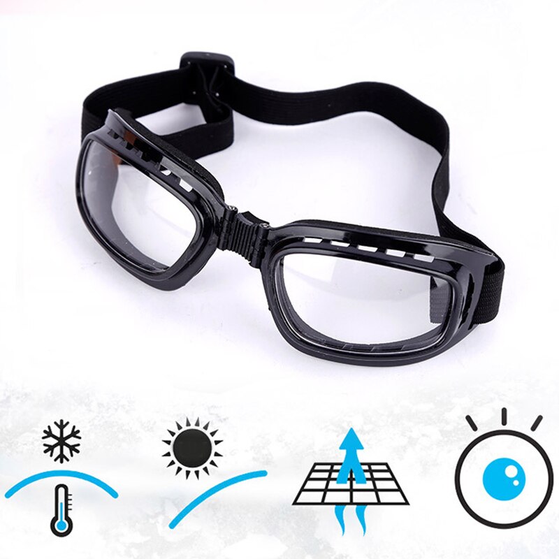 Motocyklowe składane okulary jeździeckie anty blask okulary przeciwsłoneczne anty-uv ochrona przed wiatrem okulary sportowe okulary Moto akcesoria