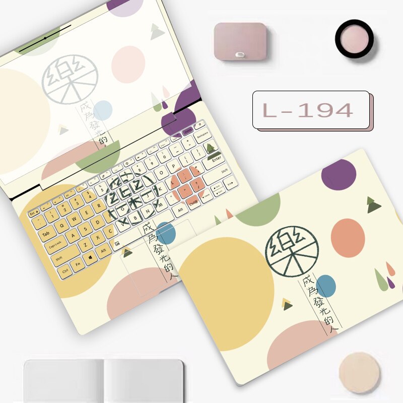 laptop stickers Cute girl cartoon series stickers laptop keyboard stickers laptop skin for macbook air a2179 hp lenovo 340 ABC: L-194