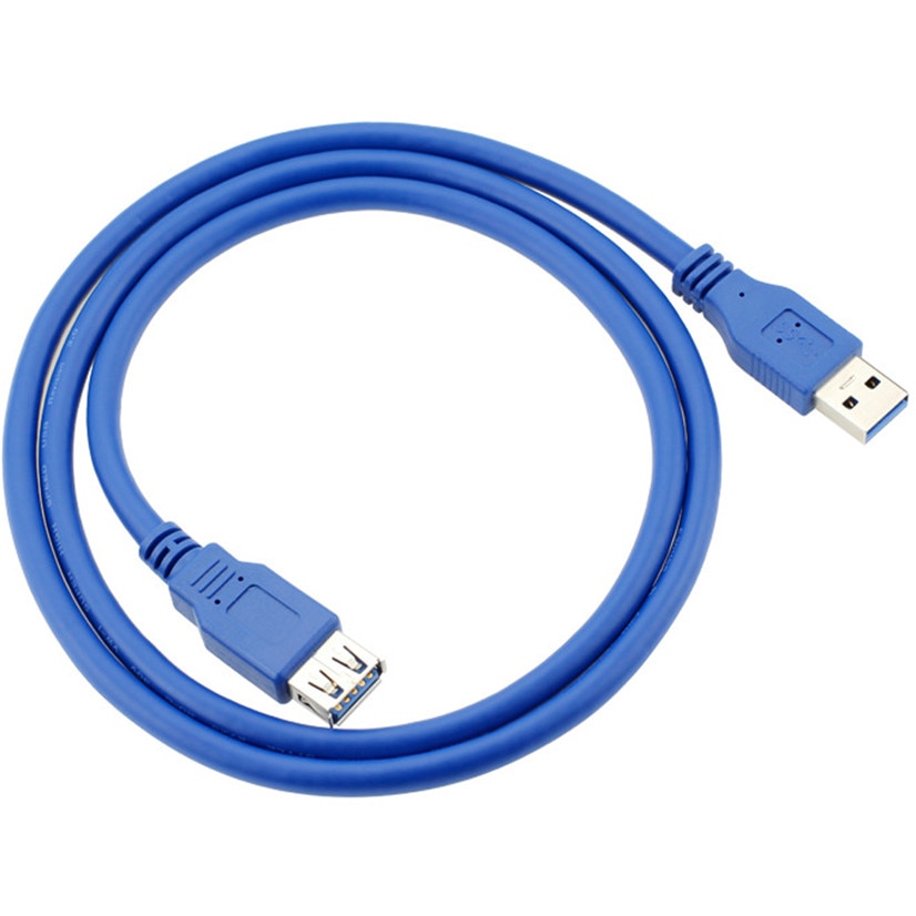 Verlengkabel Fabriek prijs 1 m Superspeed USB 3.0 Type A Male naar Een Vrouwelijke 28AWG Extension Cable6
