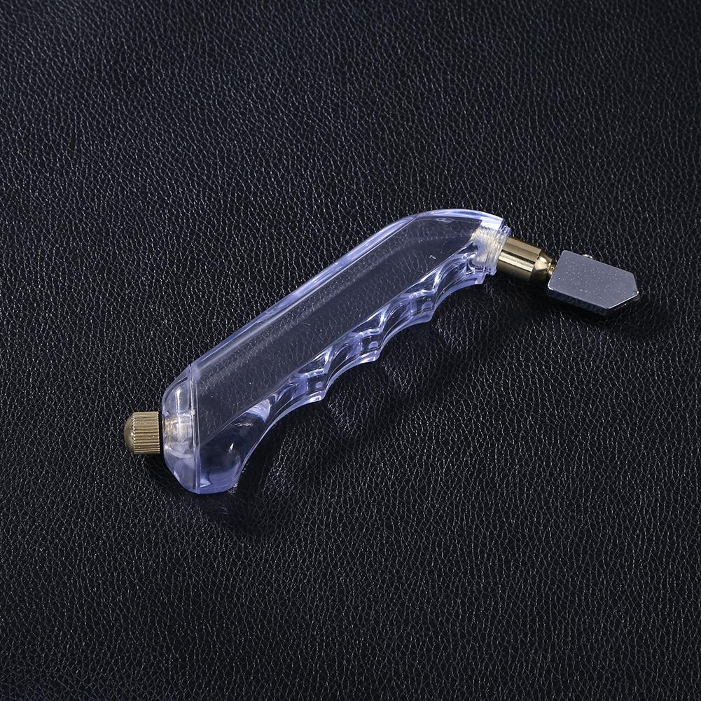 Handheld Glass Cutter High Simplicity Comfortable Tungsten Carbide Stained Tool for 1-15mm DIY Tile Mirror Craft Cutting