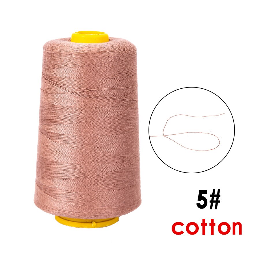 Alileader Goedkope Draad Voor Maken Pruiken Naaien Weven Threads 1500M Lengte Nylon Haar Weven Draad Voor Pruik Maken Gereedschap zwart: 5