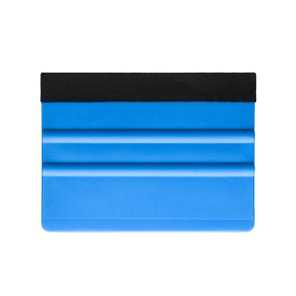 3/4 Pcs Car Squeegee Scraper Vinyl Wrap Car Wrapping Vinyl Squeegee Felt Scraper Tool Kit For Razor Blade Scraper Automatic Film