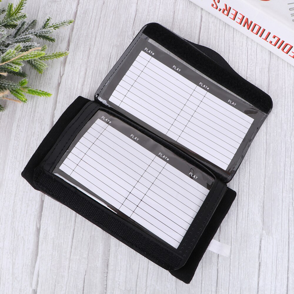 Football Coaching Board Basketball Coaching Board Wrist Play Wristband Heavy Duty Football Wristbands (Black): Black