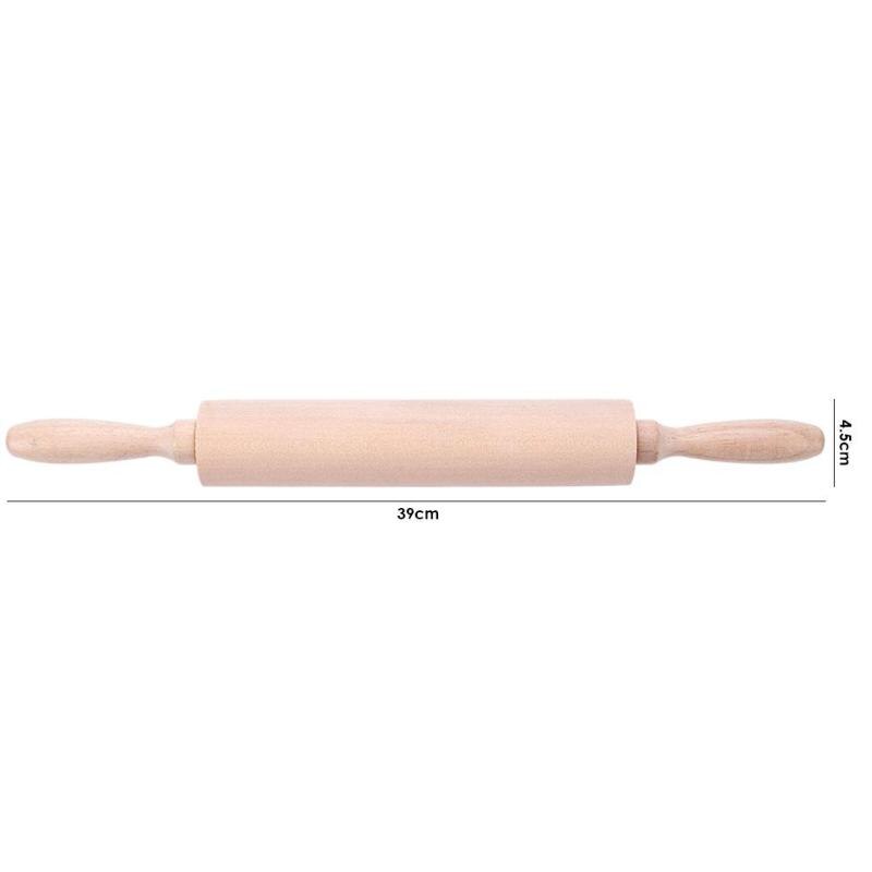 Küche Holz Rolle Stift Fondant Kuchen Teig Backen Kekse Keks Braten Holz Pizza Nudel rollen Kleine Gerät: 39x4.5x4.5 cm
