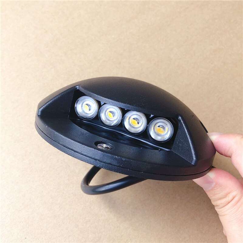 1 stücke LED Deck Licht 2W 3W 4W AC110V 220V/ 12VDC LED Boden Treppen Schritte straße Begraben Hof Scheinwerfer Landschaft Außen Fuß Beleuchtung