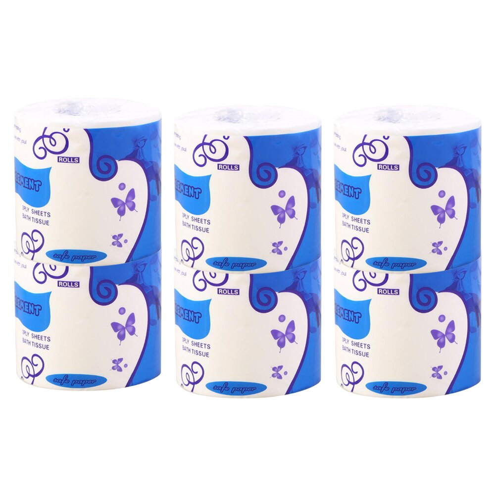 Individual package 3 Layers Roll Paper Tissue Mixed Toilet Roll Paper Table Kitchen Paper Cleaning Supplies For Home