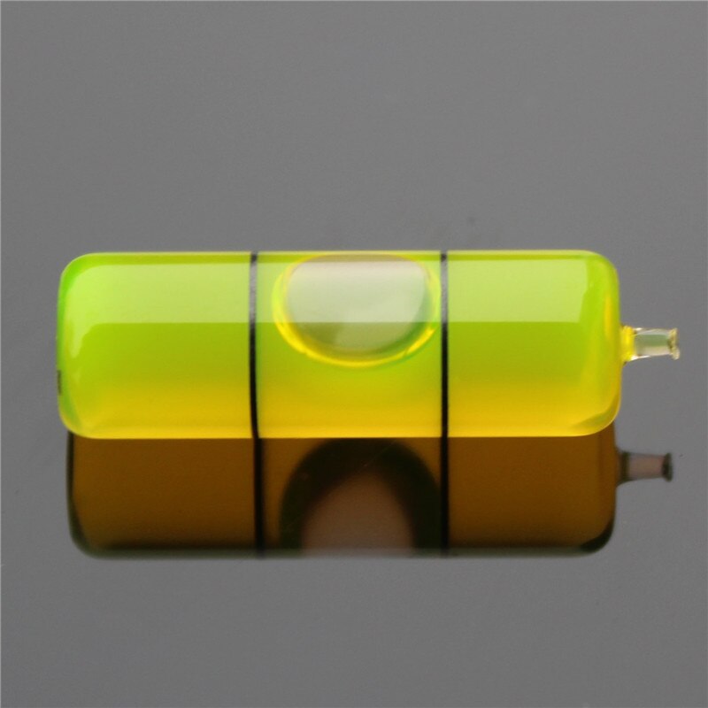 High precision Multiple dimensions strip horizontal bubble Glass tube level Pedestal level bubble Diameter 8mm: 8x27(0.6)