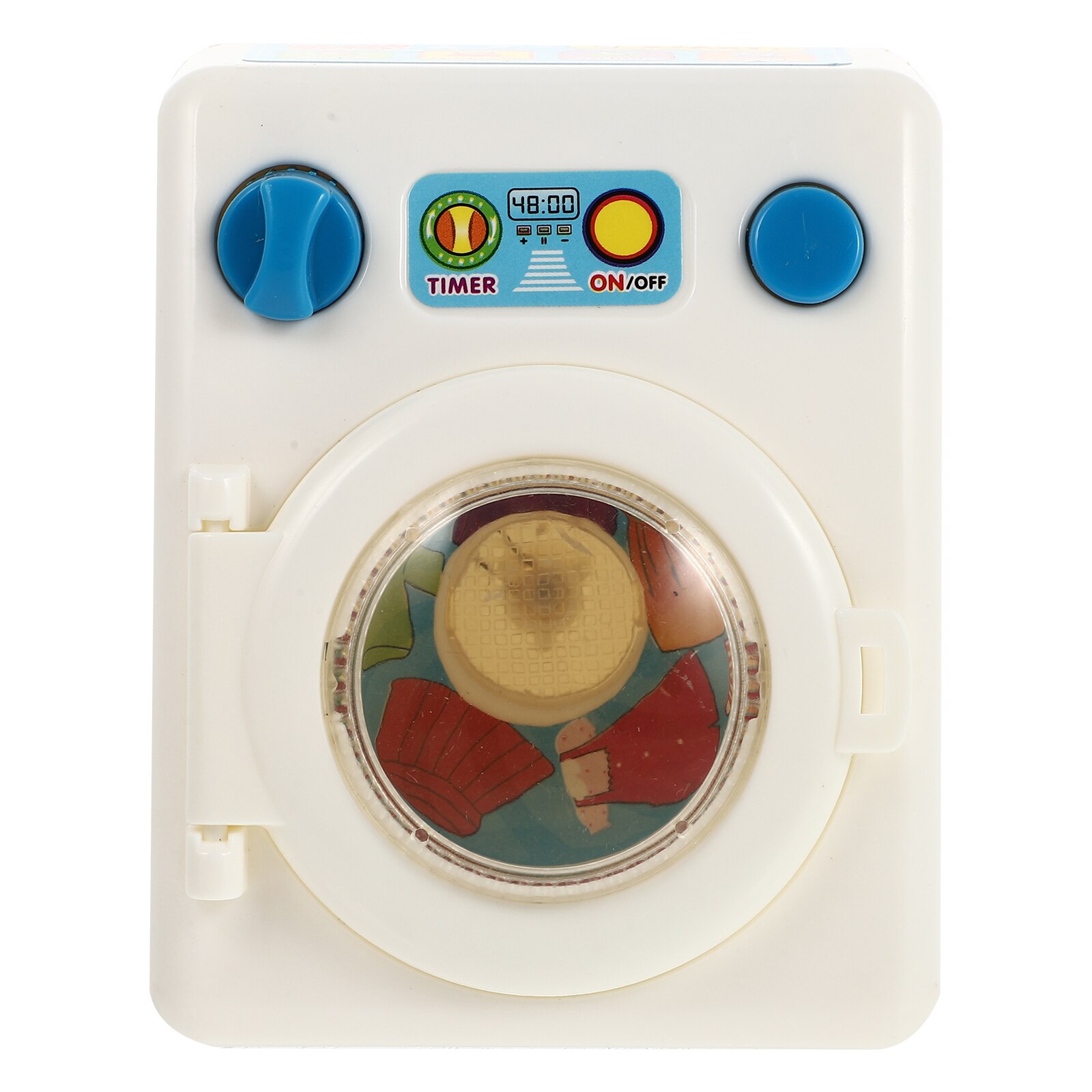 1pc Children Playing Washing Machine Educational Plaything: Blue