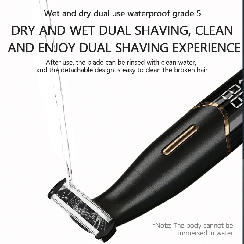 4 in 1 unisex Intimbereiche Haarschnitt Präzisionsrasierer Männer Bikinizone Empfindlicher Rasierer Haarrasierer Trimmer Gesichtsbartschneider
