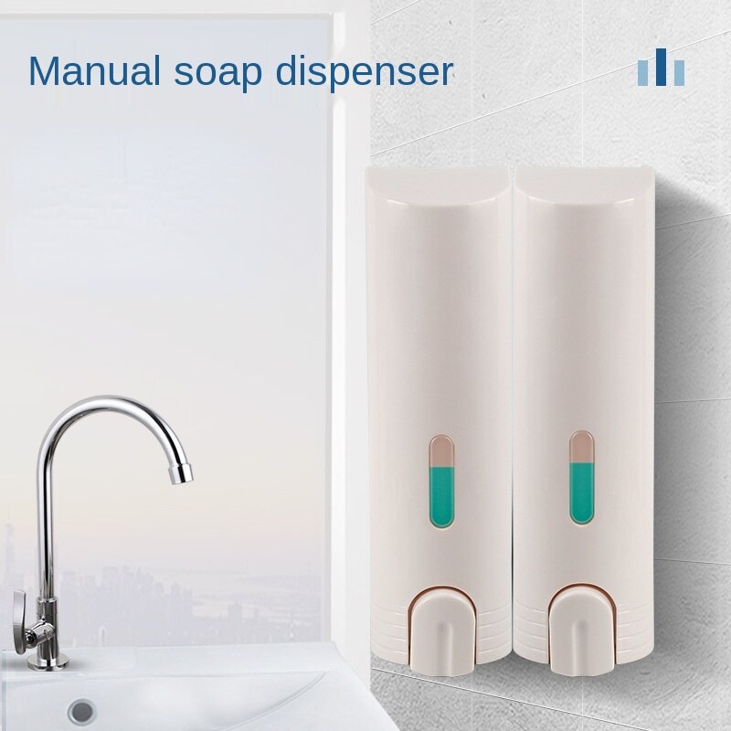 Hotel Hotel Shampoo, Dusche Gel, Seife Kasten, Zauberstab-montiert Seife Spender, doppel-geleitet Schlecht, Hand Sanitizer, Presse Flasche