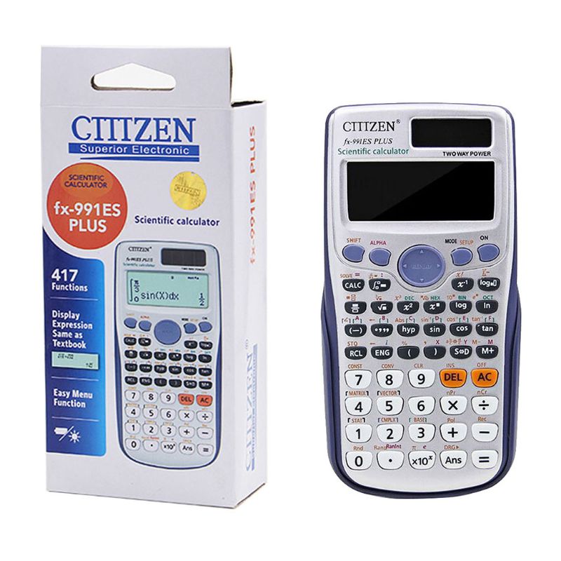 Calculadora Científica multifuncional, herramientas informáticas para uso en la oficina escolar, suministros para estudiantes, artículos de papelería,