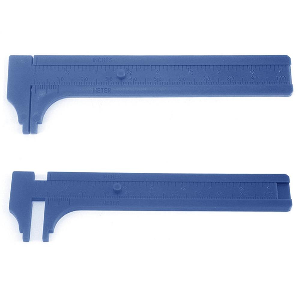 0-100mm Mini Vernier Caliper Measure Measurement Tools Gauge Double Scale Vernier Caliper Portable Tool