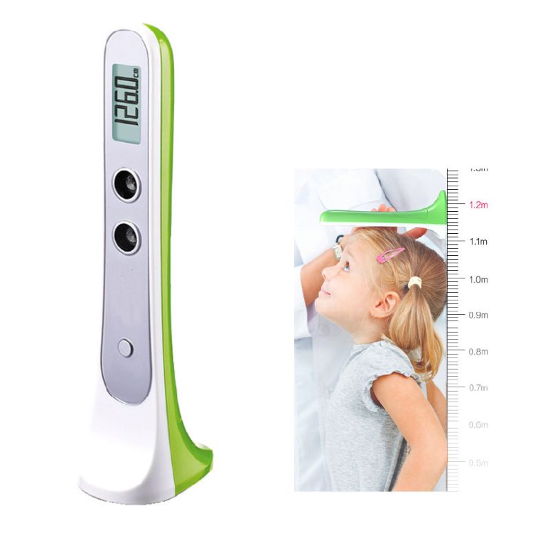 Digital Ultrasonic Height Measuring Ruler Handheld Precision Height Meter Child Adult Height Quickly Measuring Device