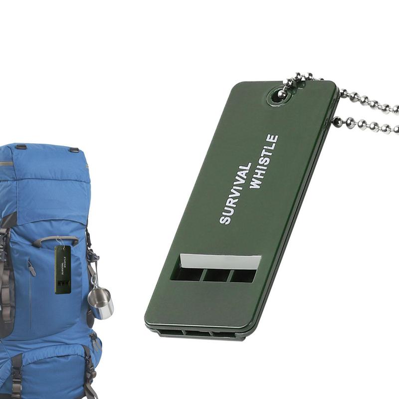 Safety Whistle with Lanyard Camping Whistle 3 Holes High Decibel Whistle Pet Training Whistle for Hiking Outdoor Dog Training