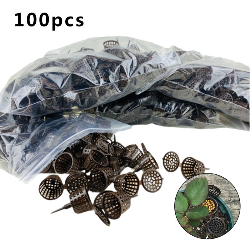 100 Stck/Pack Dünger Korb für Blumentopf Osmocote Bonsai Orchidee Pflanzen
