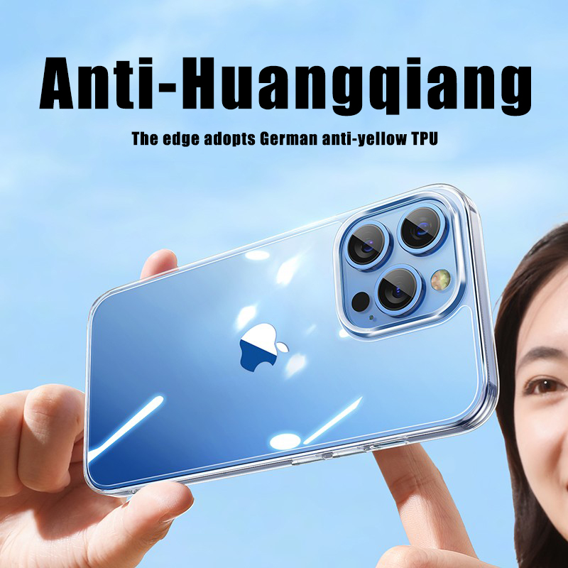 Coque de téléphone souple en silicone transparent pour iPhone, coque transparente pour iPhone 14 Pro Max, 5, 6, 6s, 7, 8, X, XS Max, 11, 12, 13, 14 Plus, SE