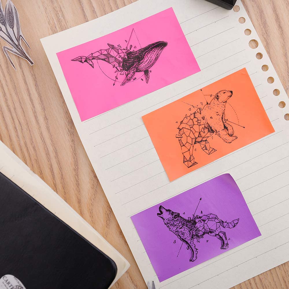 Phomemo Bunte Thermische Aufkleber Papier 50mm Für Phomemo M02/M02 Profi/M02S Mini Drucker Foto Selbst-klebstoff Papier Rolle