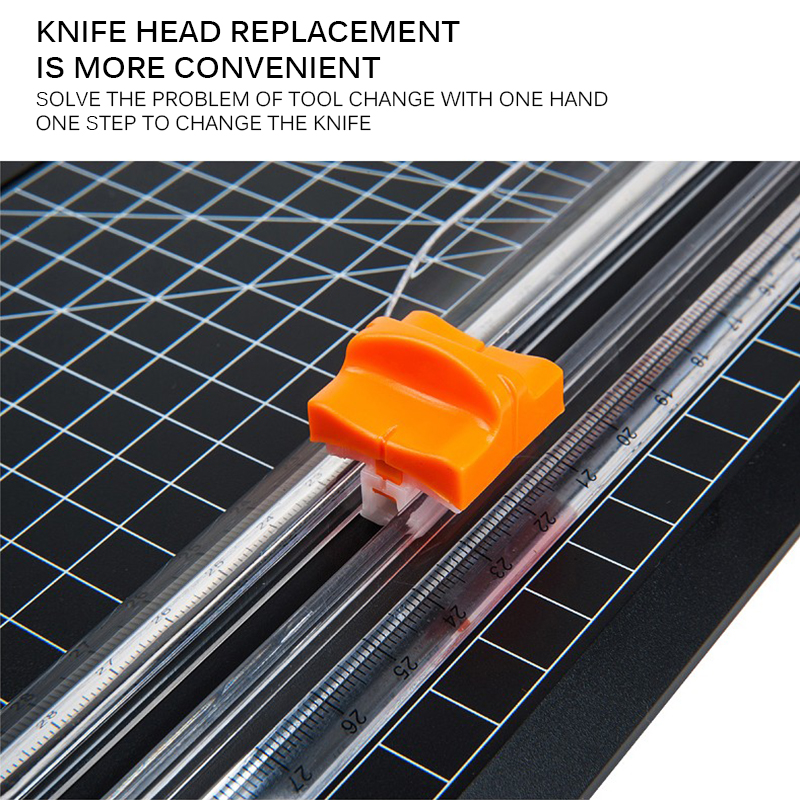 A4 Paper Cutting Machine Paper Cutter Art Trimmer Crafts Photo Scrapbook Blades DIY Office Home Stationery Knife
