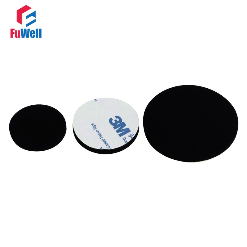 10pcs Black Rubber Flat Gasket Self-adhesive Plain Solid Sealing Ring Gasket 10mm~30mm OD NBR Cushion Flat Gasket Washer