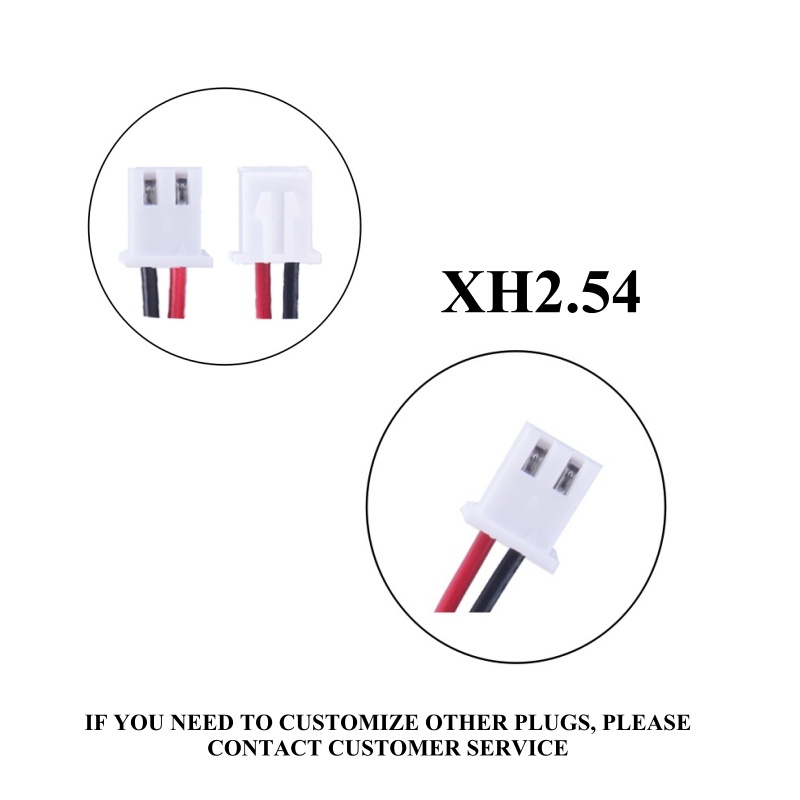 3.7V 7.4V 11.1V 12V 18650 6800mAh with wires Lithium ion rechargeable battery with PCB for Bluetooth Speaker Solar headlights