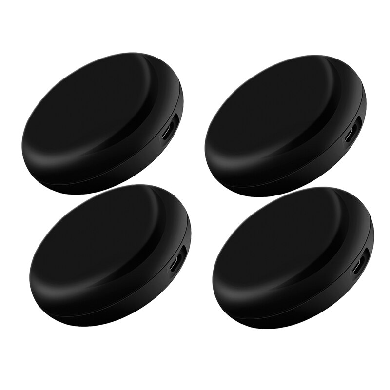 Smart WiFi IR Remote Controller Mini Smart Home 360° 10m Remote Control Switch For TV Air Conditioning Appliances Voice Control: Full 4 pieces