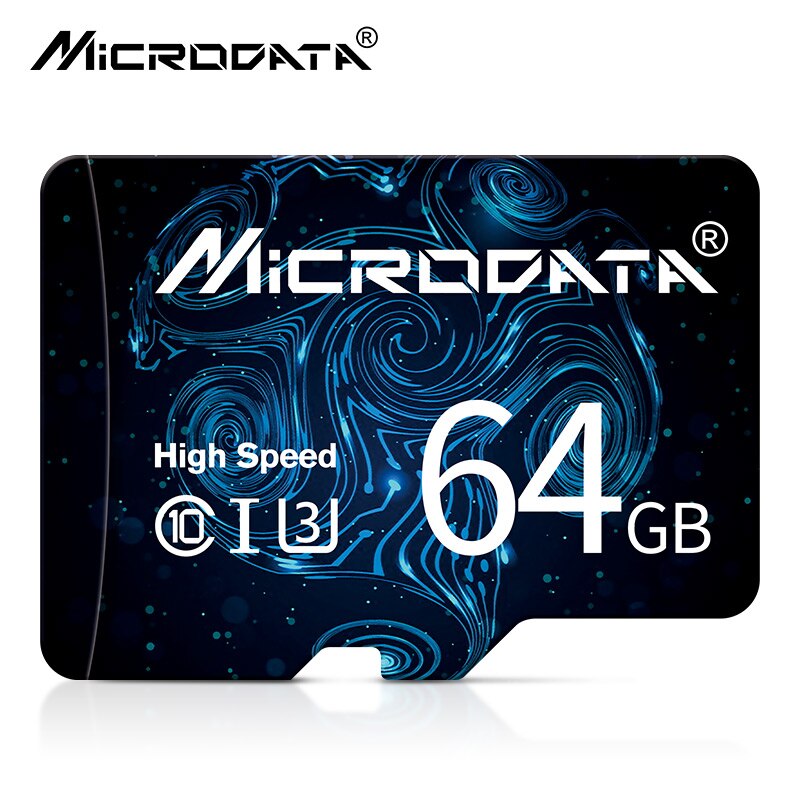 Micro SD TF Card 64GB 128GB 256GB High Speed Class10 8GB 16GB 32GB Flash Memory carte sd memoria with Free adapter: 64GB