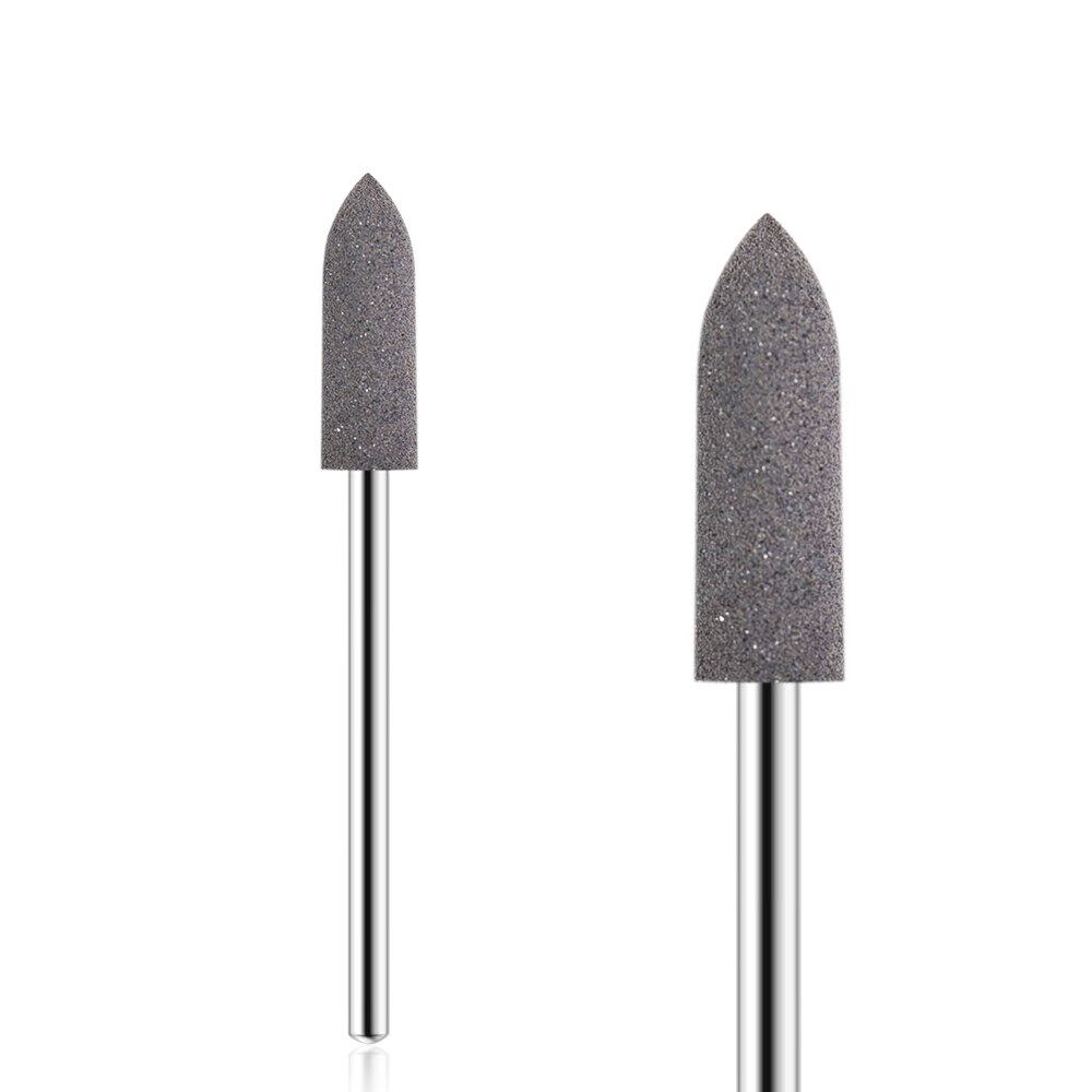 Rolabling Gummi Silikon Fräsen Nagel Kunst Cutter Polieren Puffer Dateien Elektrische Manikübetreffend Maschine Bohrer Pedikübetreffend Werkzeuge: Schwarz grau