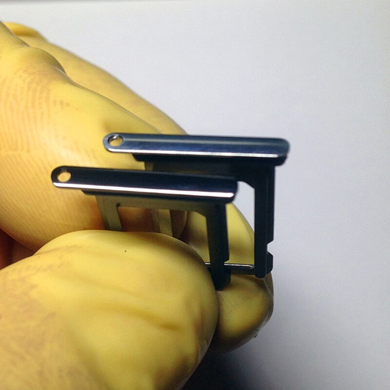 For iPhone 11 Sim Card Tray Micro SD Holder Slot Sim Card Tray with free Open Eject Pin Key Can print IMEI