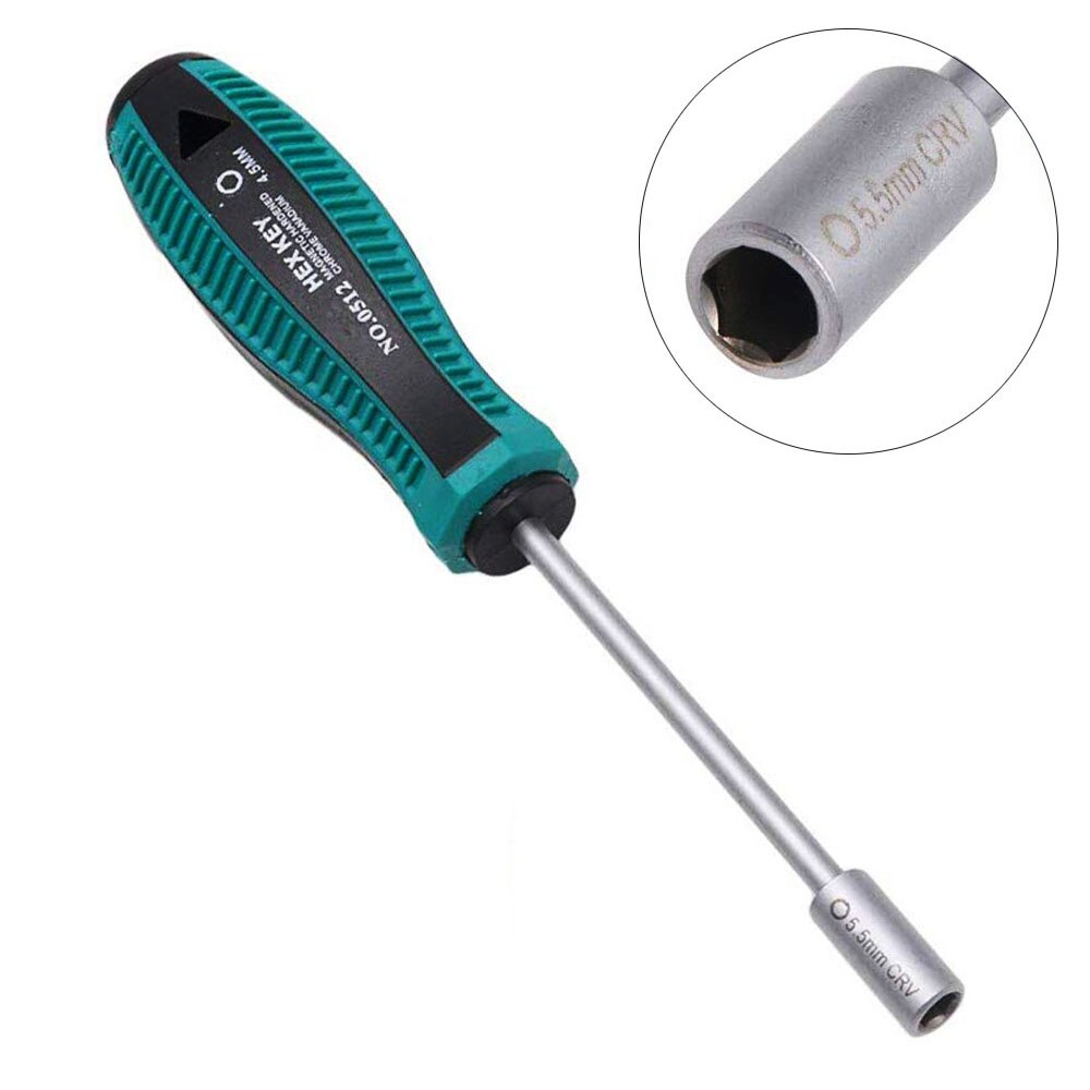 (3pcs/ set) 5mm 5.5mm 6mm Socket Screwdriver Hex Wrench Repair Tool Socket Wrench Nut Driver Hexagonal Screw Driver Hex Key