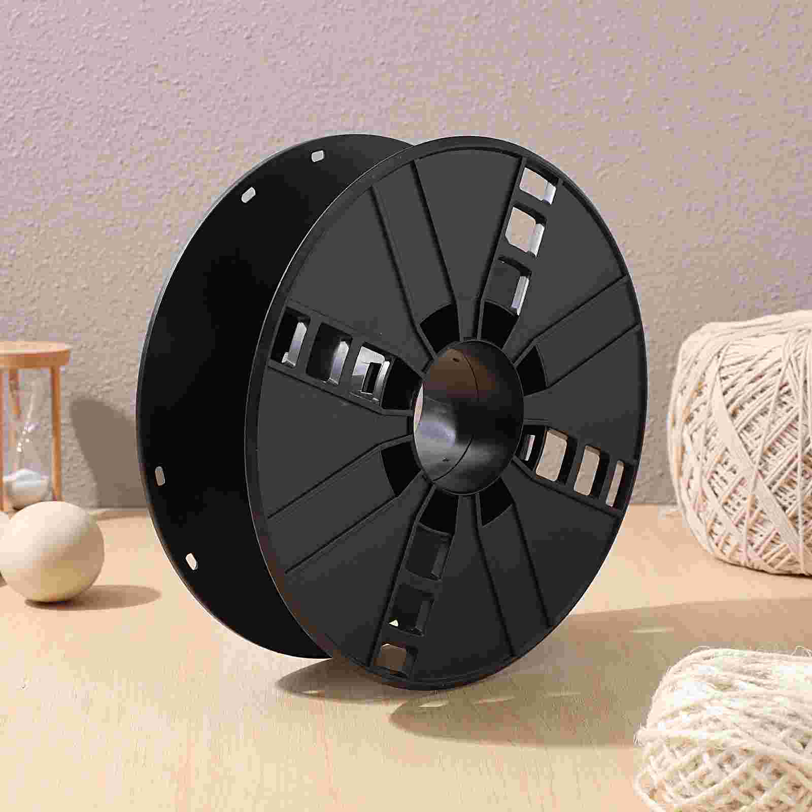 Plastic Cord Cable Storage Rv Power Cord Reel Cable Organizer Tidy Rv Power Cord Reel For Camping Caravan Or Motorhome (Black)