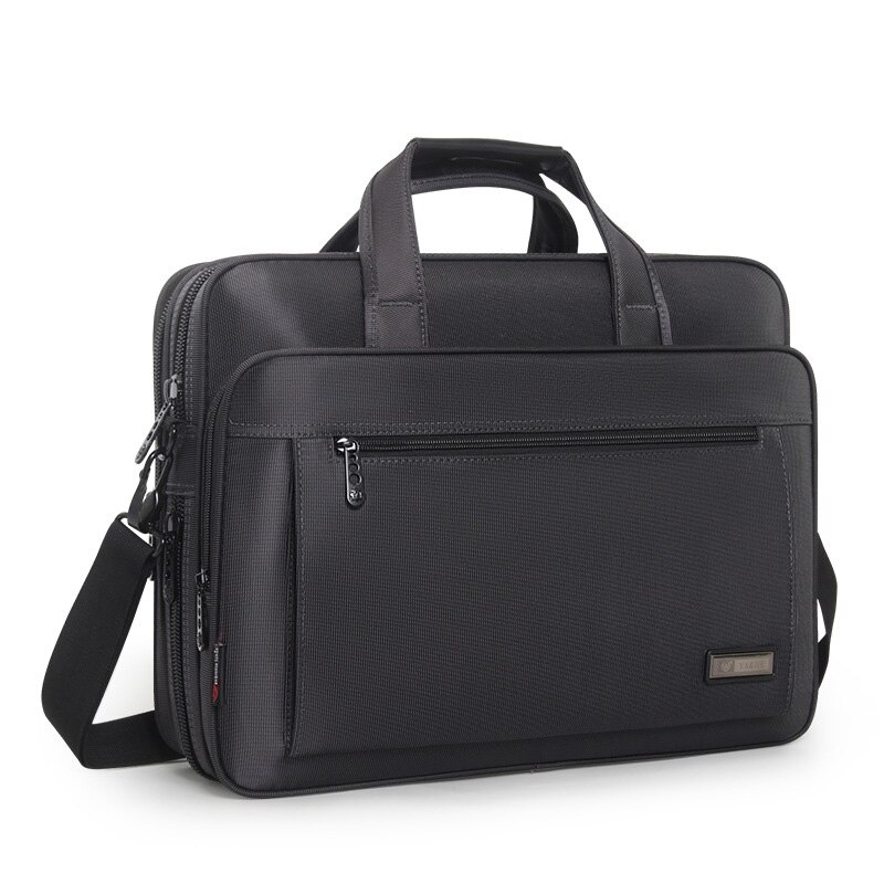 2022 Mannen Zakelijke Laptop Aktetas Schoudertas 15 Inch Waterdichte Nylon Notebook Messenger Handtas Voor Mannen 15 Laptop Tas: Default Title